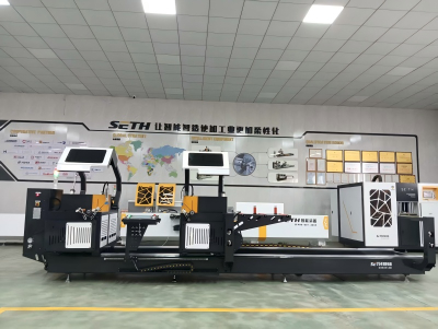 Двойная торцовочная пила с ЧПУ